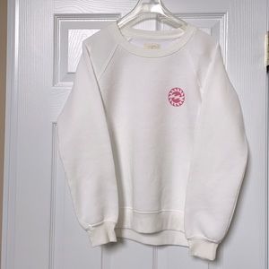 Billabong White Sweatshirt EUC Size Small